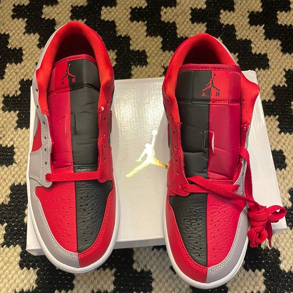 Jordan Shoes Womens Air Jordan Low Se Gym Red Grey Black Poshmark